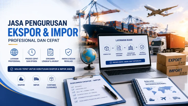 Jasa Pengurusan Ekspor dan Impor - Profesional dan Cepat - Jasa Pengurusan Import